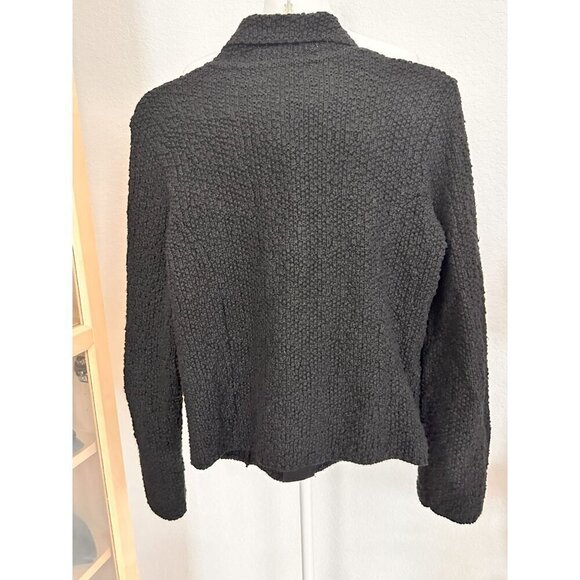 Willow‎ Women 100% Cotton Chunky Knit Cardigan Jacket Jewel Button Fitted. Small - Picture 7 of 7